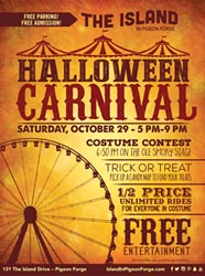 pigeon forge island halloween bash