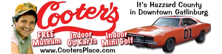 Cooter’s Place Gatlinburg Attraction Cooters Place Free Gatlinburg Attraction