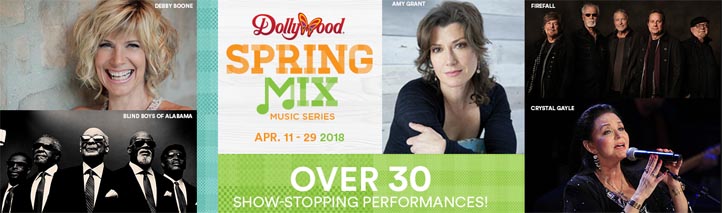 New at Dollywood | Dollywood Spring Mix Concerts New at Dollywood 2018 Spring Music Mix Free Concerts